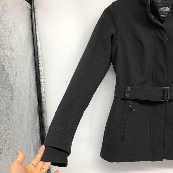 The North Face  Black APEX Primaloft Belted Jacket size S - Picture 7 of 16
